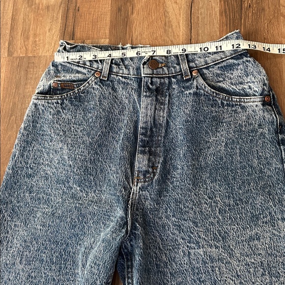 LEE WOMENS VINTAGE 90s ACID WASH HIGH RISE JEANS Sz 10 MED - Picture 7 of 11